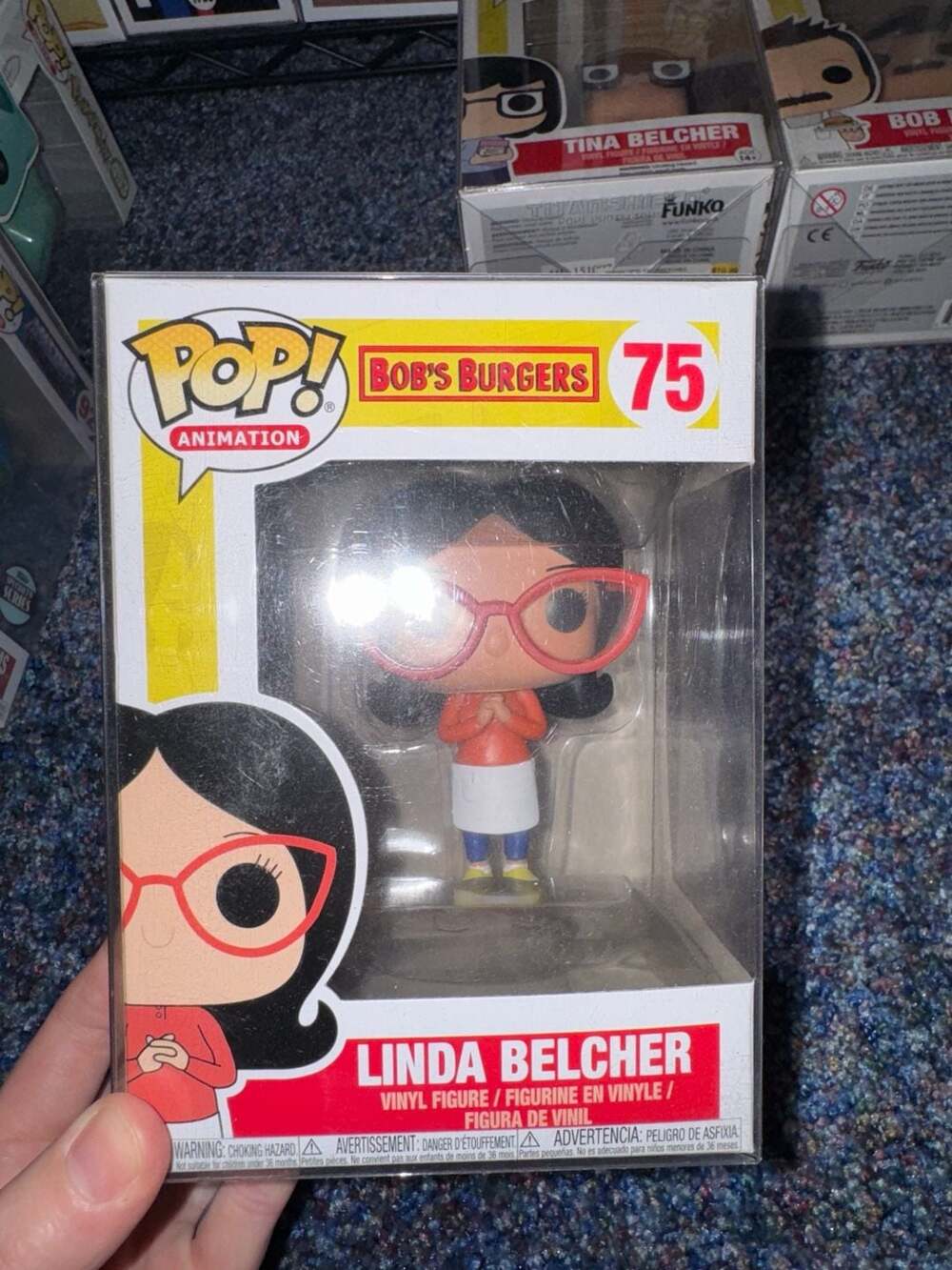 Funko POP Animation Bob's Burgers Linda Belcher Vinyl Figure #75